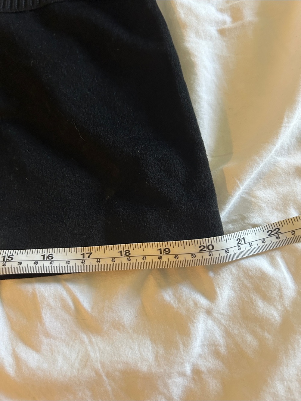 Prada Black Two-Texture Ribbed Mini Skirt - Picture 8 of 9
